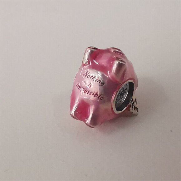 Pandora Flying Unicorn Pig Charm - Picture 4 of 5